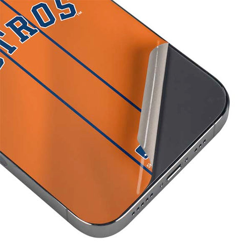 MLB Houston Astros Jersey Alternate iPhone 16e Skin